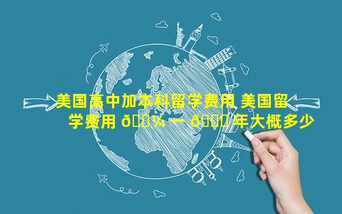 美国高中加本科留学费用 美国留学费用 🌼 一 🍀 年大概多少人民币高中